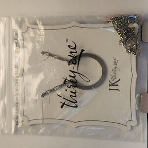 JK by Thirty-One Dream Catcher Necklace Silver